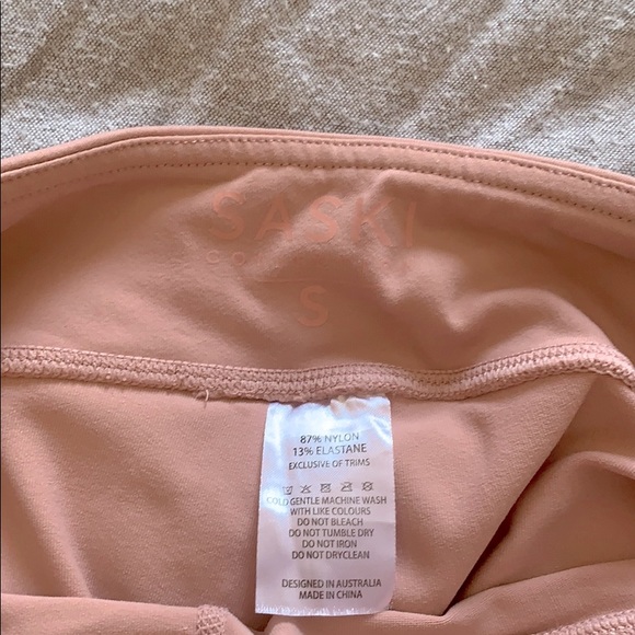 Saski collection dusty pink mid waist leggings - Picture 5 of 6